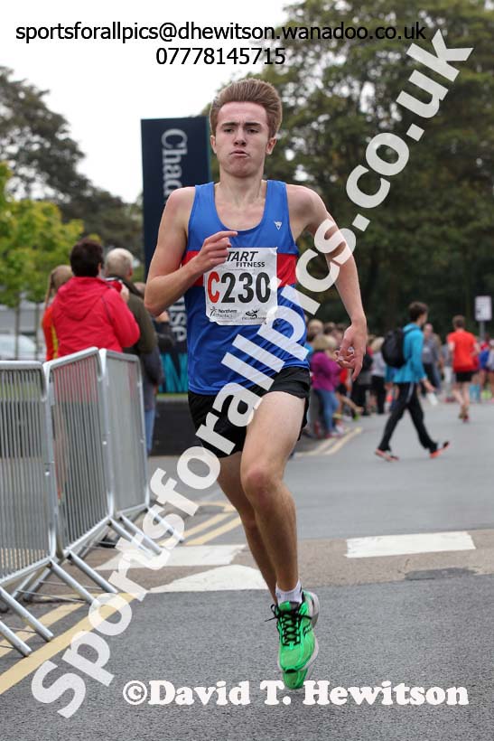 Mens under-17s Northern Road Relays, Warrington. Photo: David T. Hewitson/Sports for All Pics